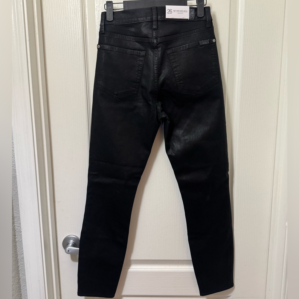 NWT 7 For All Mankind Light Blue Skinny Jeans